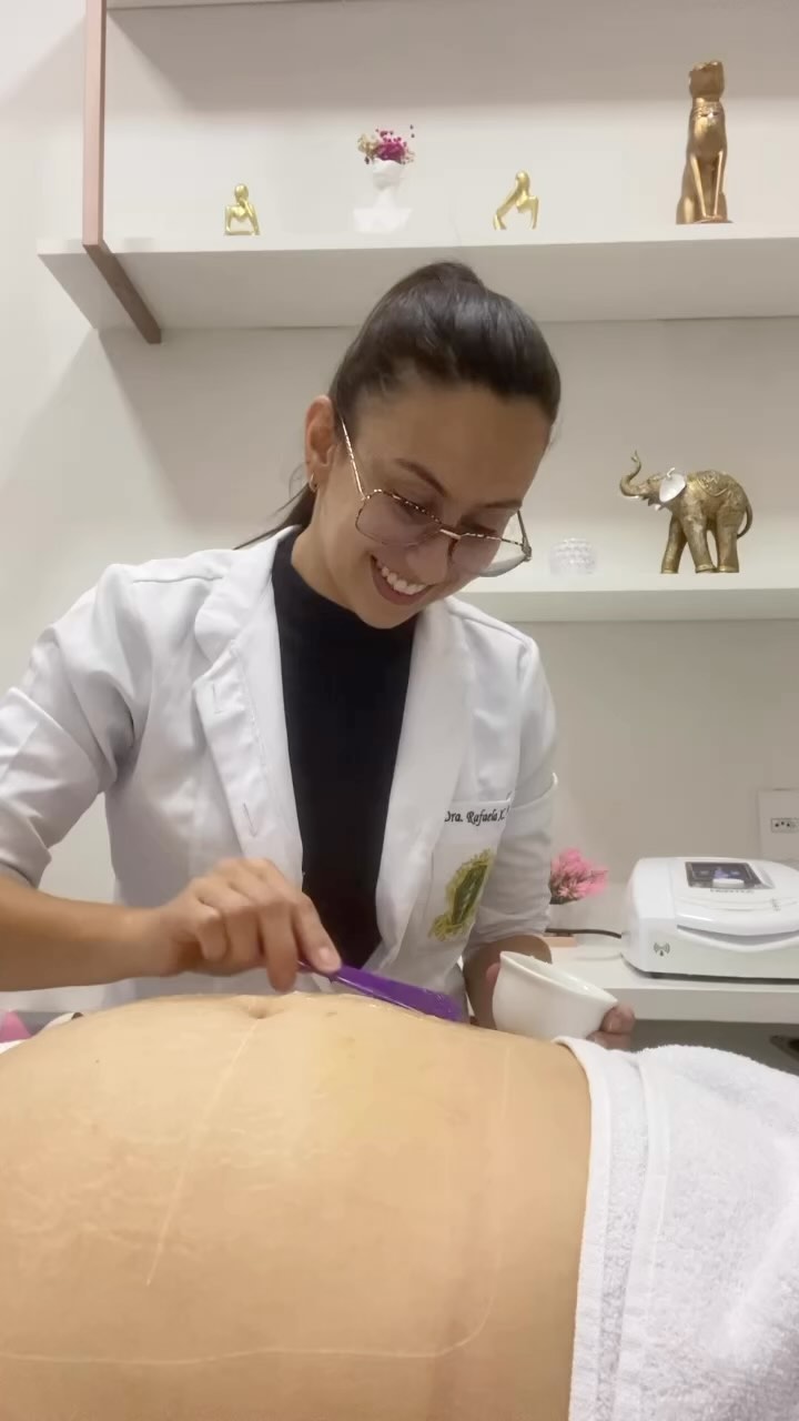 Acompanhe o trabalho de fisioterapia e estética da Dra. Rafaela Xavier